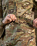 Костюм польовий демісезонний Горка ДСТУ мультикам ріп-стоп вафелька ПП7860 ТМ, фото 8