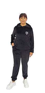 Жіночий спортивний велюровий костюм