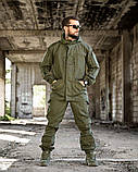Демісезонний польовий костюм Горка ДСТУ олива ріп-стоп вафелька ПП7861 ТМ, фото 4