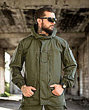 Демісезонний польовий костюм Горка ДСТУ олива ріп-стоп вафелька ПП7861 ТМ, фото 6