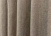Комплект штор (2шт. 1,5х2,7м.) колекція "Льон Мішковина". Колір кавовий. Код 113ш 30-255, фото 7