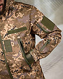 Польовий костюм Softshell 6в1 Піксель повний комплект ПП7860 ТМ, фото 4