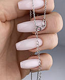 Срібний ланцюжок з підвіскою Лунниця, фото 4