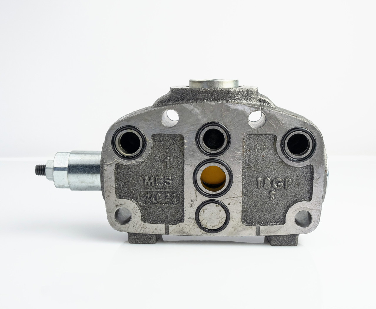 Передня кришка гідророзподільника 100L GS INLET SECTION/AC(X‐100), GMS Hydraulic