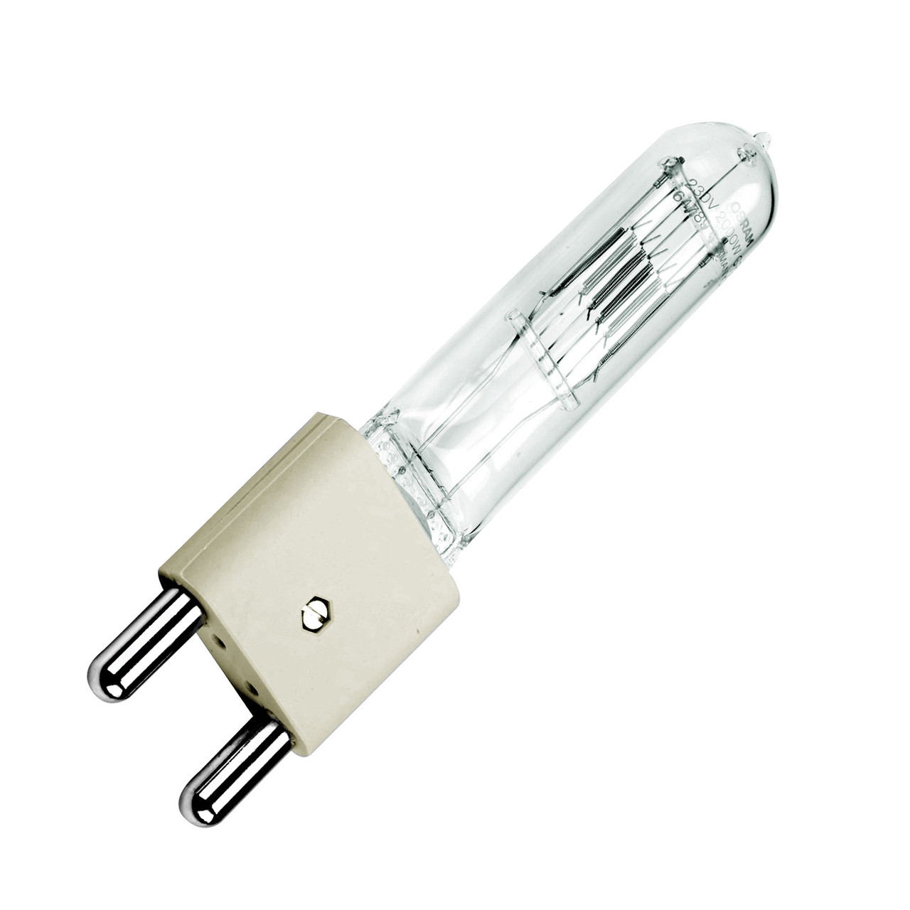 Лампа кварцова галогенна 220v 2000w OSRAM 64789 CP73 G38, фото 1