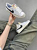 Жіночі кросівки Nike Blazer Low 77 Vintage white Найк Блейзер білі з чорним, фото 2