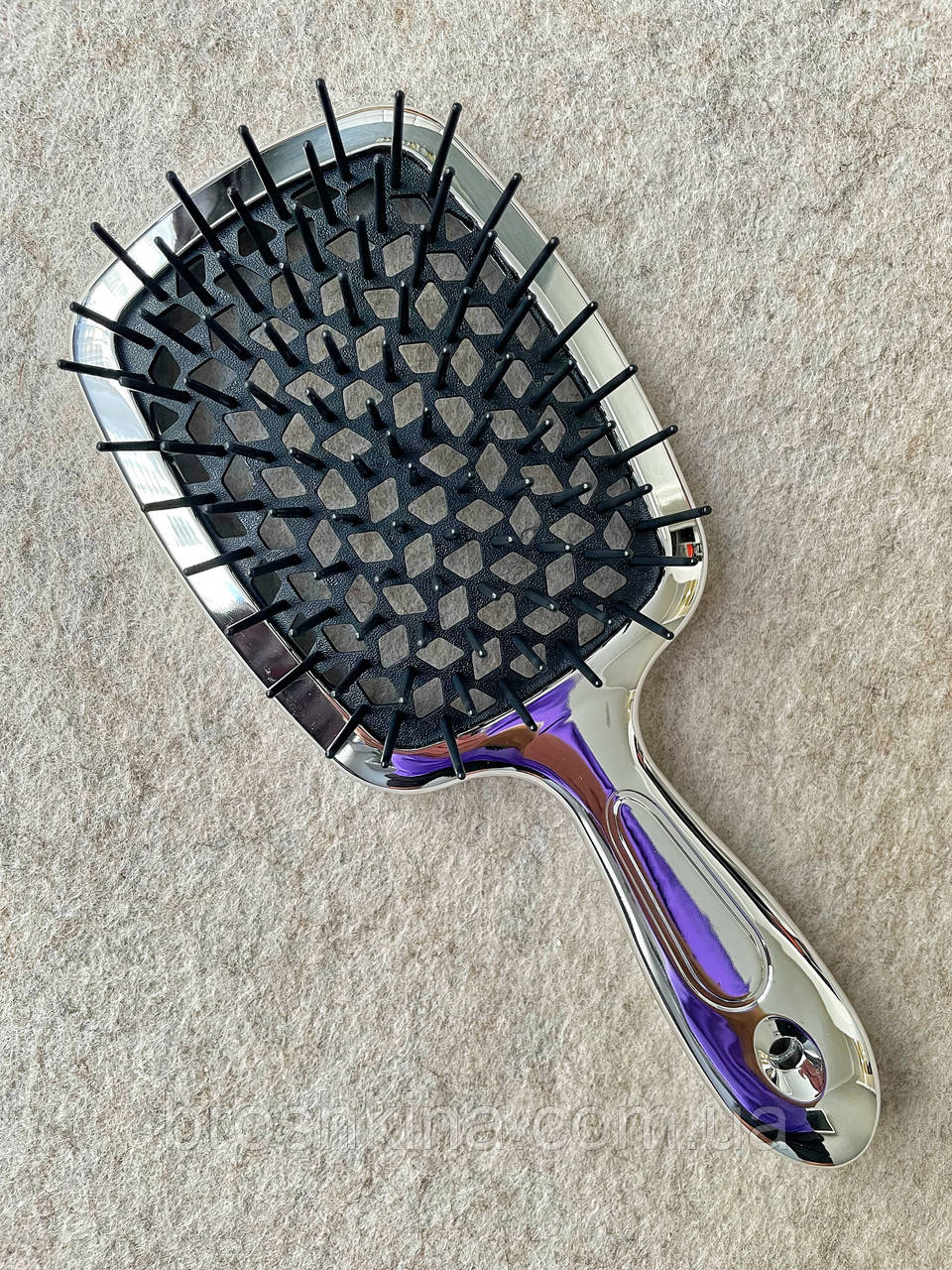 Гребінець SUPERBRUSH PLUS В КОРОБЦІ СВІТЛЕ СРІБЛО, фото 1