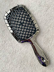 Гребінець SUPERBRUSH PLUS В КОРОБЦІ ТЕМНЕ СРІБЛО