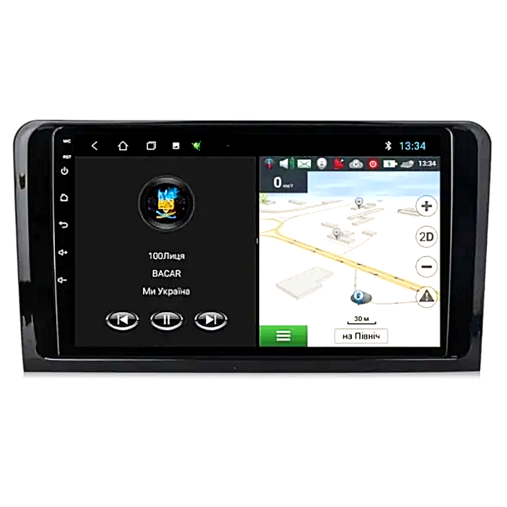 Штатна магнітола андроїд BENZ M/GL-CLASS W164 2005-12, Автомагінтола 2 дин 2/32, штатний головний пристрій, фото 1