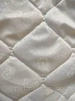 Матрацна тканина Жаккард Перо Шампань 2,2м (стьобана /100 синтапон)