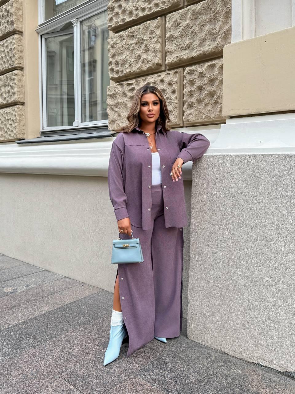 Жіночий костюм Вельвет 50-52,54-56,58-60,62-64 (вф 750), фото 1