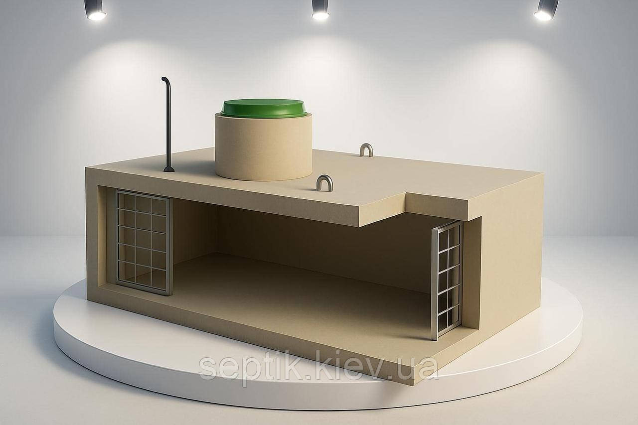 Резервуар (септик) 25 м³ бетонний