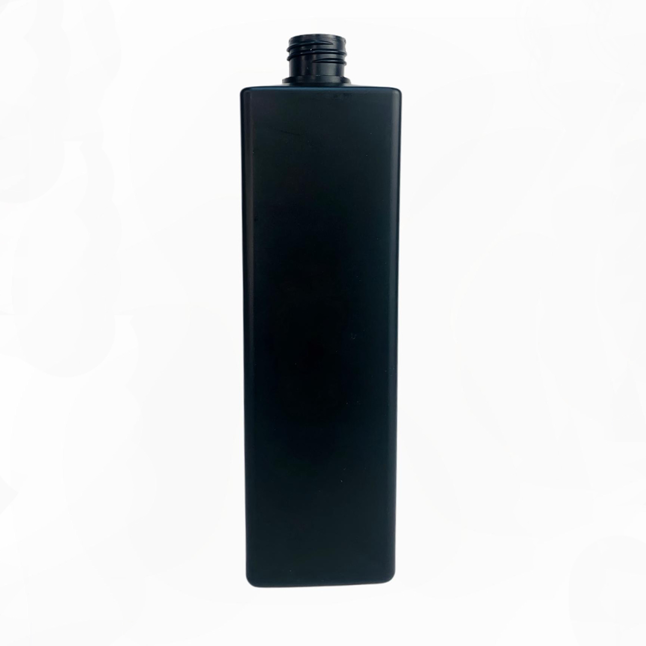 Пластиковий (HDPE) чорний флакон 28/410 "Квадрат" 1000 мл, фото 1