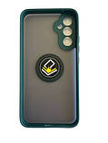 Накладка "Ring Case 3in1" Samsung A346/A34 5G Dark Green, фото 2
