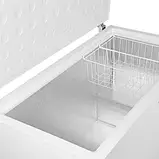 Морозильна скриня Grunhelm GCFW-380 380 л горизонтальна біла клас A+ потужність заморозки 20 кг/24 год рівень шуму 42 дБ, фото 6