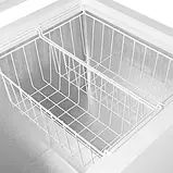 Морозильна скриня Grunhelm GCFW-380 380 л горизонтальна біла клас A+ потужність заморозки 20 кг/24 год рівень шуму 42 дБ, фото 7