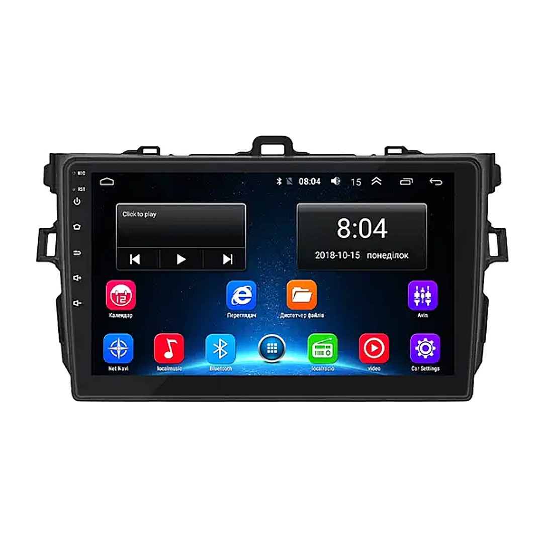 Штатна магнітола андроїд TOYOTA Corolla A/C Grille Автомагнітола 2дин 2/32, штатний головний пристрій Tota, фото 1