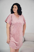 Велюрові домашні сукні (в т.ч. батал)