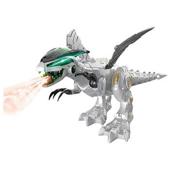 Інтерактивний Динозавр (звуки, підсвітка, пара, ходить, у коробці) 881-8