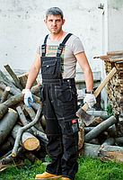 Комбінезон робочий, спецодяг літній з міцної тканини з кишенями, Urgent робочий напівкомбінезон, фото 9