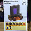 Магнітний конструктор Minecraft Magnetic Cube «Врата в пекло» 32 кубики, фото 4