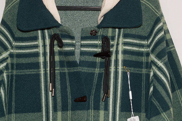 Кофта кардиган з капюшоном теплий 2XL/3XL, фото 3