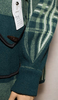 Кофта кардиган з капюшоном теплий 2XL/3XL, фото 4