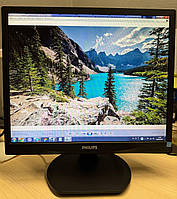 Монітор 19" Philips 19S4L 1280x1024 LED DVI VGA Б/В