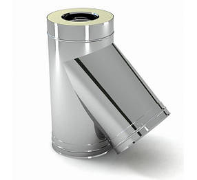 Тройник 45° Termo нерж/нерж 130/230 мм