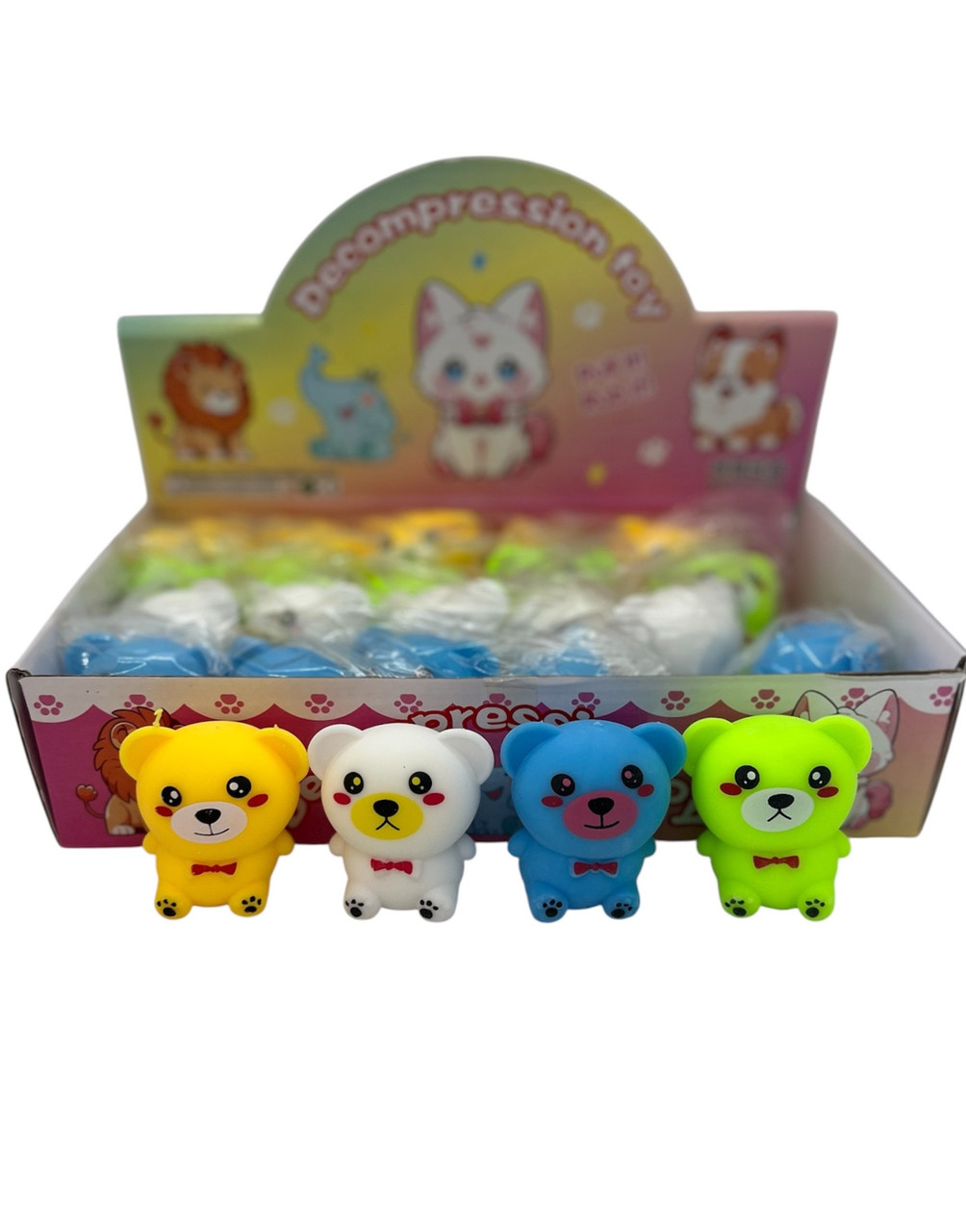 Антістрес Ведмедик з піною 6 см., фото 1