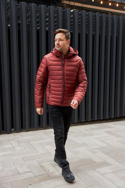 Мужская куртка (евро-зима) Black Vinyl C24-2317CQ: продажа