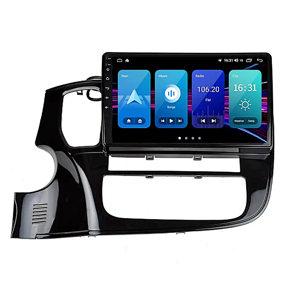 Штатна магнітола андроїд Mitsubishi Outlander 2016-19, Автомагнітола 2 дин 2/32, штатний головний пристрій, фото 1