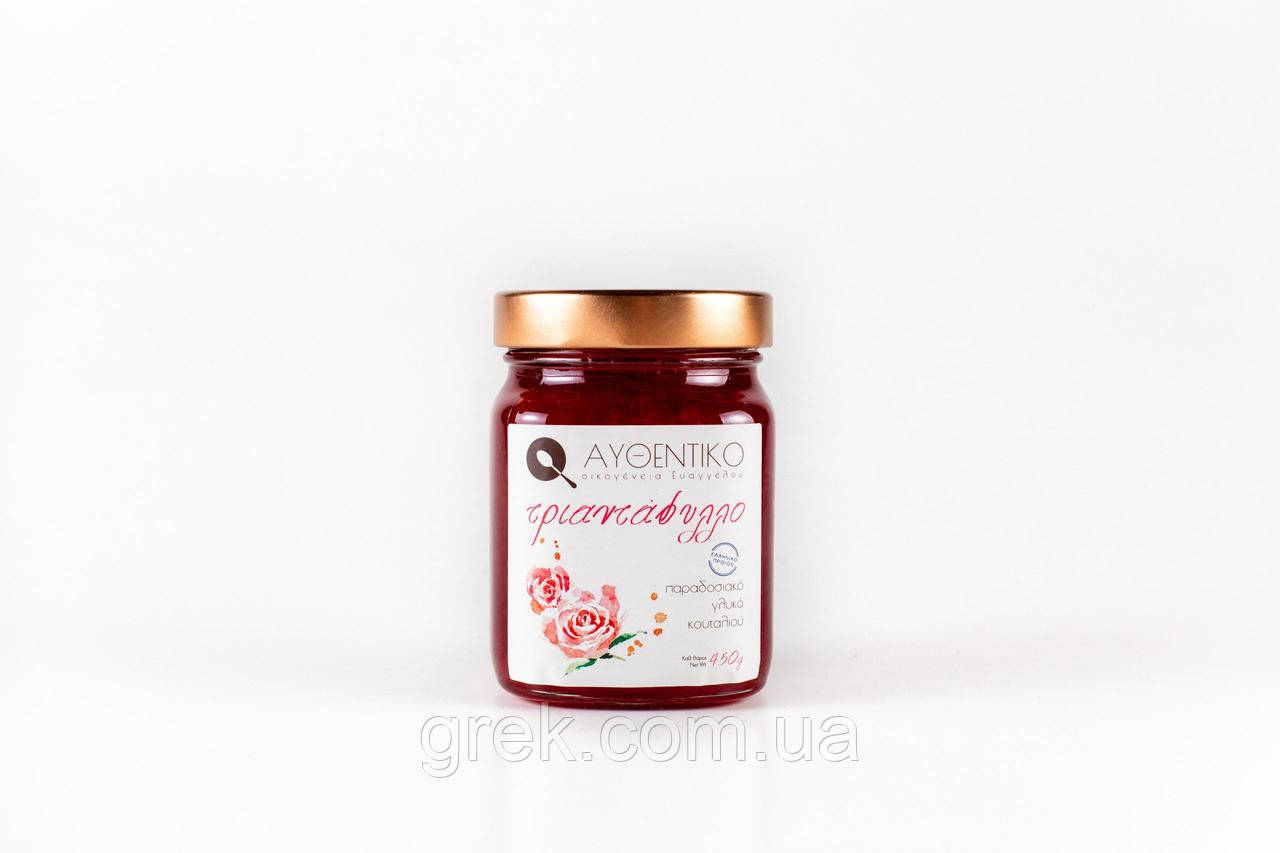 Варення з пелюсток троянд ΑΥΘΕΝΤΙΚΟ 450 г, фото 1