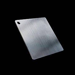 П'ята приварна сталева 100х100 4мм діаметр отвору d12 Пятка Пластина металева листова