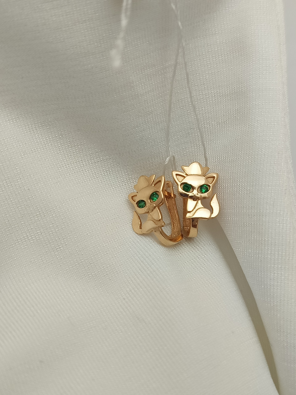 Золоті сережки дитячі