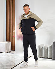 Спортивний костюм The North Face демісезонний чоловічий спорт костюм Зе Норт Фейс з капюшоном, фото 3