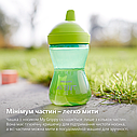 Чашка з твердим носиком Philips Avent, SCF804/03, зелена, від 18 місяців, 300 мл, 1 шт, фото 3