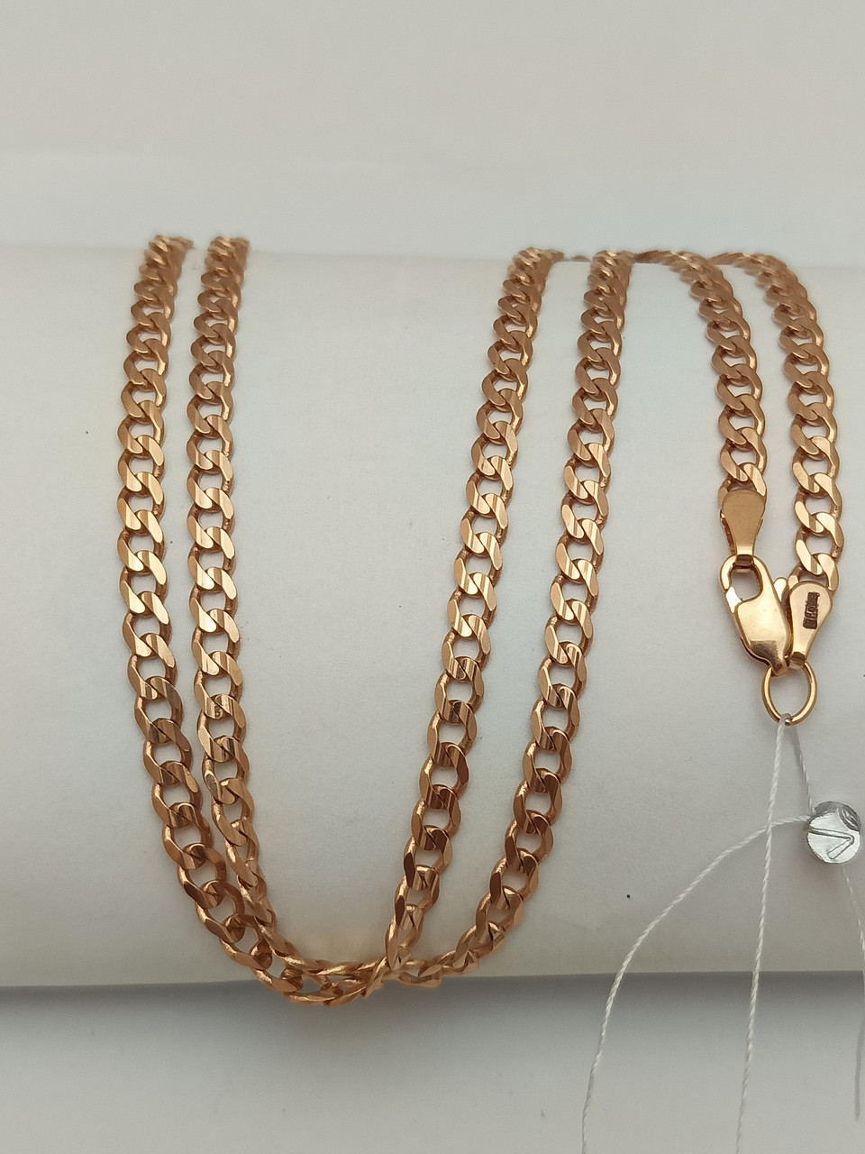 Золотий ланцюжок плетіння Панцир