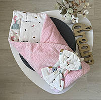 Конверт на виписку, конверт-ковдра "Мінкі" для новонародженогоAngelok-child