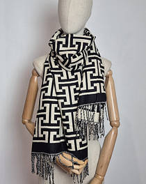 Палантин шарф кашемір люкс Ерме