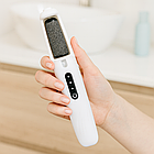 Електрична пемза для ніг, 2 насадки, USB, Foot grinder AND 1409  / Акумуляторний апарат для педікюра, фото 2