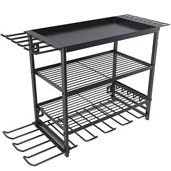 Полиця-органайзер для інструментів 3 рівня, 63,5x42,5х24,5 см, MZY-859 / Органайзер-стелаж для інструментів