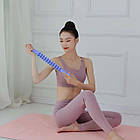 Ролик масажер антицелюлітний для тіла, Синій / Механічний масажер / Масажер для тіла ручний, фото 3