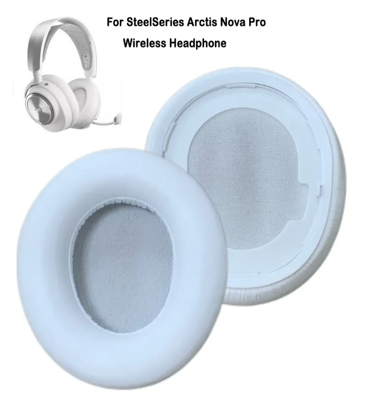 Амбушури для навушників SteelSeries Arctis Nova Pro Wireless бездротові Колір Білий White, фото 1