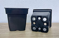 Горщик квадратний для розсади Floser 0,3л 8х8х8см (Польща)