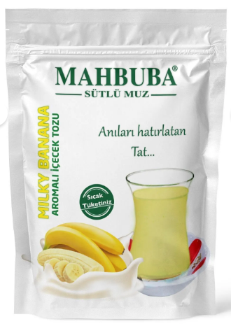 Порошок для чаю Oralet зі смаком банану  Махбуба 250 г Гарячий напій Вживати гарячим