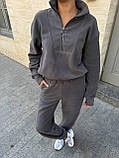 Жіночий теплий спортивний флісовий костюм, фото 6