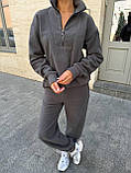 Жіночий теплий спортивний флісовий костюм, фото 2