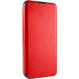 Шкіряний чохол-книжка Belora для Infinix Smart 9 4G / Hot 50i | З візитницею Red, фото 2