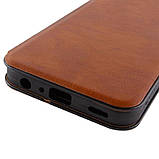 Шкіряний чохол-книжка Belora для Infinix Hot 40i | З візитницею Brown, фото 4